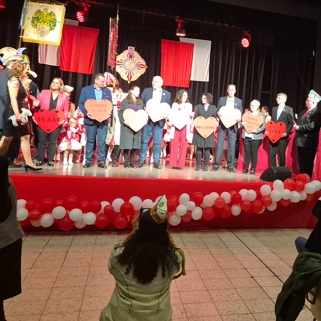 Erste Proklamation des Dreigestirns in Sankt Augustin